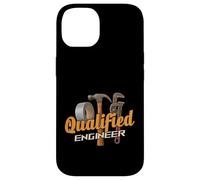 Qualified Engineer Duct Tape Hammer Pipe Wrench Case for iPhone 14
