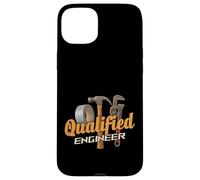 Qualified Engineer Duct Tape Hammer Pipe Wrench Case for iPhone 15 Plus