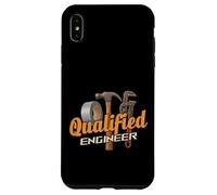 Qualified Engineer Duct Tape Hammer Pipe Wrench Case for iPhone XS Max