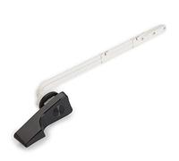Qualihome Black Toilet Tank Flush Lever Replacement Handle for American Standard, Fits Most Standard Front Mount Toilet Tanks