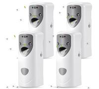 Qualirey Automatic Fly Spray Dispenser Mosquito Flying Insect Control System for Bathroom, Room, Equine, Country Vet Supplies 24 Hour Spray Dispenser Air Freshener (Liquid Not Included)