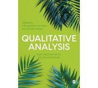 Qualitative Analysis: Eight Approaches for the Social Sciences: 1