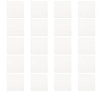 Qualitative Filter Paper 100mm X Square 80 Sheets White Lab