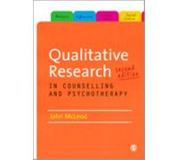 Qualitative Research in Counselling and Psychotherapy