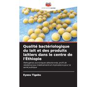 Qualité bactériologique du lait et des produits laitiers dans le centre de l'Éthiopie: Pathogènes zoonotiques sélectionnés, profil de résistance aux médicaments et implications pour la santé publique