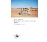 Qualité des eaux souterraines au Maroc: Cas de la plaine de Saïs