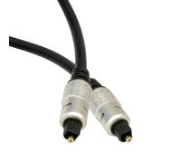 QUALITY 2m Digital Optical Cable Lead Male to Plug SPDIF TOSlink Digital Audio