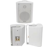 QUALITY 4" 70W White Background HiFi Speaker *100V & 8ohm* Wall Mount Bookshelf