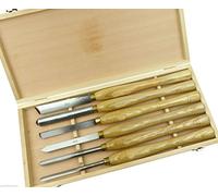 Quality 6pc HSS Wood Turning/Lathe Chisel Set Carpentry Etc New TZ WW058