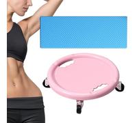 Quality Ab Roller, Core Workout Wheel, 360 Degree Rotating Exercise Board with Comfortable Knee Mat, Abdominal Trainer with Sturdy Design, Fitness Equipment for Men and Women Home Use