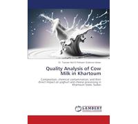 Quality Analysis of Cow Milk in Khartoum: Composition, chemical contamination, and their direct impact on yoghurt and cheese processing in Khartoum State, Sudan