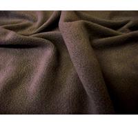 Quality Anti Pil Polar Fleece Fabric Material - Chocolate Brown, 1/2Mtr - 150cmx50cm