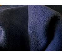 Quality Anti Pil Polar Fleece Fabric Material - Denim Blue, 1/2Mtr - 150cmx50cm