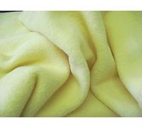 Quality Anti Pil Polar Fleece Fabric Material Lemon, 1Mtr,150cmx100cm