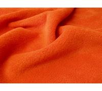Quality Anti Pil Polar Fleece Fabric Material - Orange, 1/4Mtr - 75cmx50cm