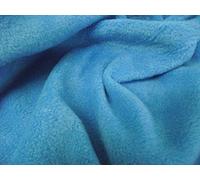 Quality Anti Pil Polar Fleece Fabric Material - Turquoise Blue, Sample - 10cmx10cm