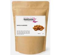 Quality Bargainz Whole Raw Almonds, Badam, Premium Quality (600g)