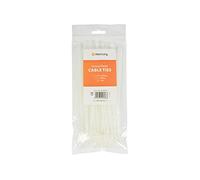 Quality Cable Ties | 4.8 x 200mm | Bag Of 100 Pieces | White
