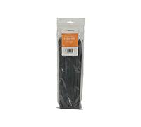 Quality Cable Ties | 4.8 x 300mm | Bag Of 100 Pieces | Black