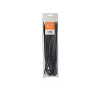Quality Cable Ties | 4.8 x 380mm | Bag Of 100 Pieces | Black