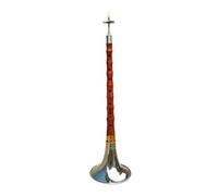 Quality Chinese Folk Wind Musical Instrument Suona Key Of D (Color : 01)