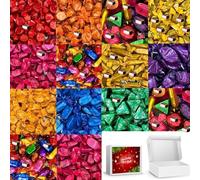 Quality Christmas Chocolates Collections with Christtmas Gift Box - Assorted Flavours & Colours - Festive Bundle of Chocolates (1500g)