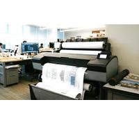 Quality Coated Inkjet 2 Paper Roll 90gsm - 914mm x 91m - Matte Wide Format A0 Plotter Paper for Colour & B&W Printing - Water-Resistant, High Productivity - Compatible with HP, Canon, Epson