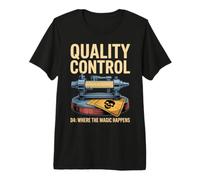 Quality Control Inspector D4 Where The Magic Happens Premium T-Shirt