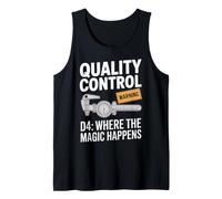 Quality Control Inspector D4 Where The Magic Happens Tank Top
