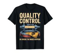Quality Control Inspector D4 Where The Magic Happens Value Graphic T-Shirt