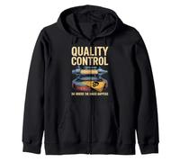Quality Control Inspector D4 Where The Magic Happens Zip Hoodie