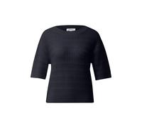 Quality Cotton Blend Knitted Pullover Women s.Oliver Bleu 34
