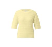 Quality Cotton Blend Knitted Pullover Women s.Oliver Jaune 38