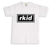 Quality Cotton Rkid T-Shirt Inspired by Liam Gallagher Mens Noel Our r Kid White