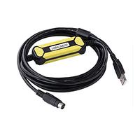 Quality Delta DVP Series PLC Cable, 3M Length, USB 2.0, 8-Pin Round Connector, Anti-Rust Gold-Plated Plugs, LED Indicator, Easy Installation for XP/VISTA/Windows 7