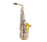 Quality Eb Alto Saxophone Brass Lacquered Gold E Flat Sax Musical Woodwind Instrument With Case Mouthpiece Accessories