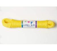 Quality Everlasto 20m 'Long Life' Polypropylene Clothes/Washing Line 4mm Thick - Yellow