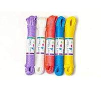 Quality Everlasto 25m 'Long Life' Polypropylene Clothes/Washing Line 4mm Thick - RED