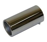 QUALITY EXHAUST SHINY TAIL PIPE CHROME TRIM TIP END 40mm-70mm