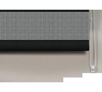 Quality Fabric Sparkly Glitz Diamante Straight Bottom Roller Blinds (Black, 90x160cm(35.4in))