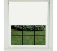 Quality Fabric White Blackout & Thermal Straight Bottom Roller Blinds (240x160cm(94.5in))