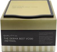 Quality First The Derma Vest VC100 Plus Retinol, 20 Sheets, Contains Highly Concentrated Vitamin C Derivatives