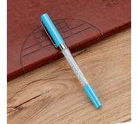 Quality Ink Ballpoint Pens Slim Crystal Diamond Stylus Pen Transparent Gem Ballpoint Pen