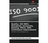 Quality, ISO 9001, Standards, University, Deming, PDCA, SME, Continuous Improvement: ISO 9001 V 2015 self-diagnosis tool