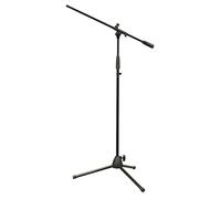 Quality Motionperformance Essentials Black Metal Microphone Stand With Boom Arm with FREE Mic Clip