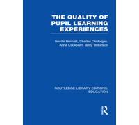Quality of Pupil Learning Experiences (RLE Edu O)