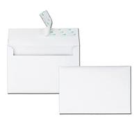 Quality Park A9 Greeting Card Envelopes, Self Seal, 5-3/4 x 8-3/4, 24 lb White, for Half-Fold Greeting Cards, Invites & Photos, 100 Per Box (QUA10750)