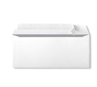 Quality Plain 90GSM White ENVELOPES SELF Adhesive Peel Seal Strong Paper C5/A5 C6/A6 C4/A4 (200, DL [220mm x 110mm])