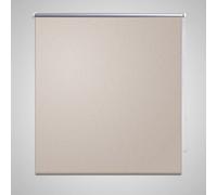 Quality Roller Blind Blackout Thermal Easy Installation 60 x 120 cm Beige