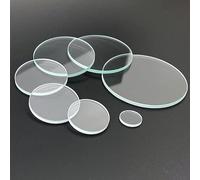quality Round Flat Glass Lens for Flashlight, Headlamp, and Bike Light - Multiple Sizes (20.5-75mm)(22mm x 2mm)